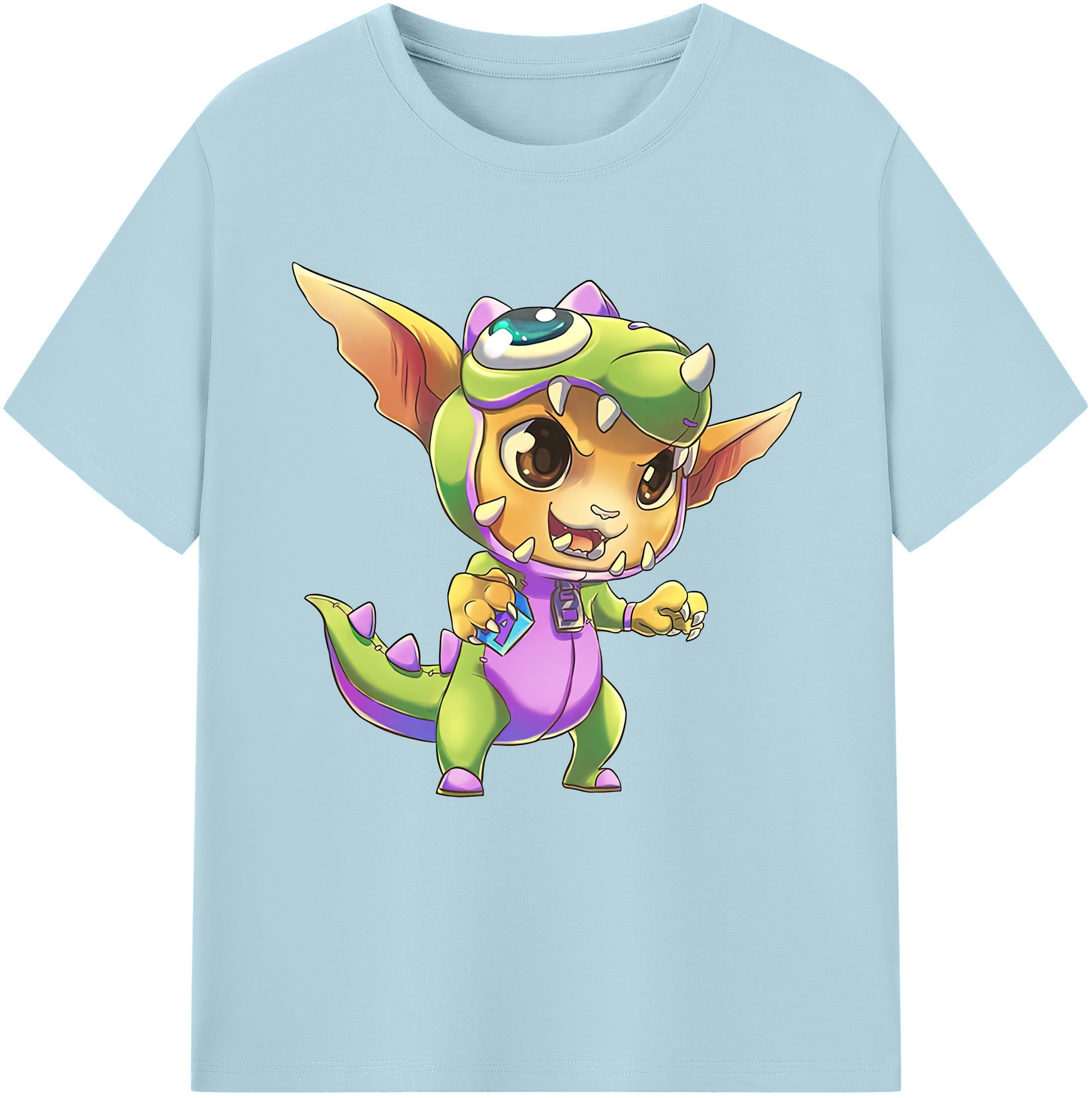 リーグ・オブ・レジェンド League of Legends LOL 綿100％半袖Tシャツ（フロントプリント）